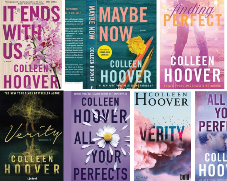 Reading Guide for Colleen Hoover Books